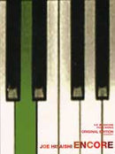 Piano music collection Joe Hisaishi ENCORE Original Edition